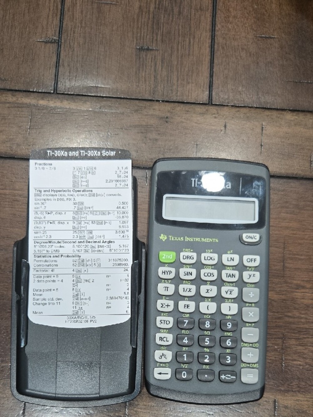 Texas Instruments YI-30Xa Calculator.